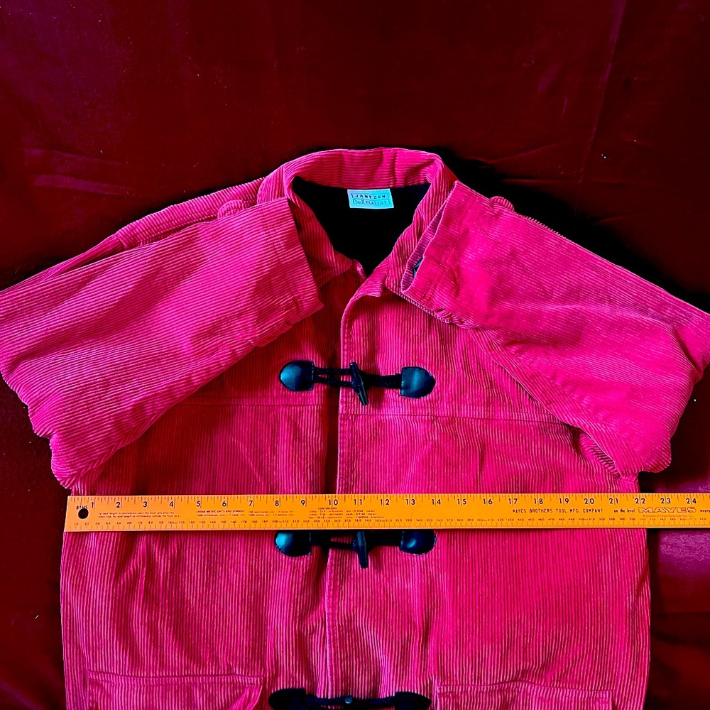 Jantzen Classics Coduroy Button Up Jacket With Po… - image 6